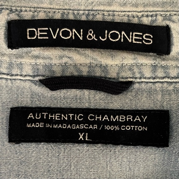 Devon Jones denim mock off jacket - Picture 3 of 3